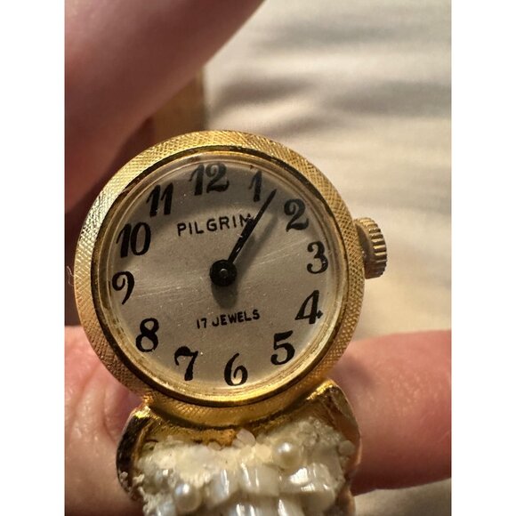 Vintage 1960s Ladies Pilgrim‎ Hidden Wrist Watch - Picture 8 of 10